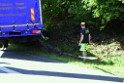 LKW in Boeschung A 3 Rich Frankfurt Hoehe Roesrath Lohmar P179